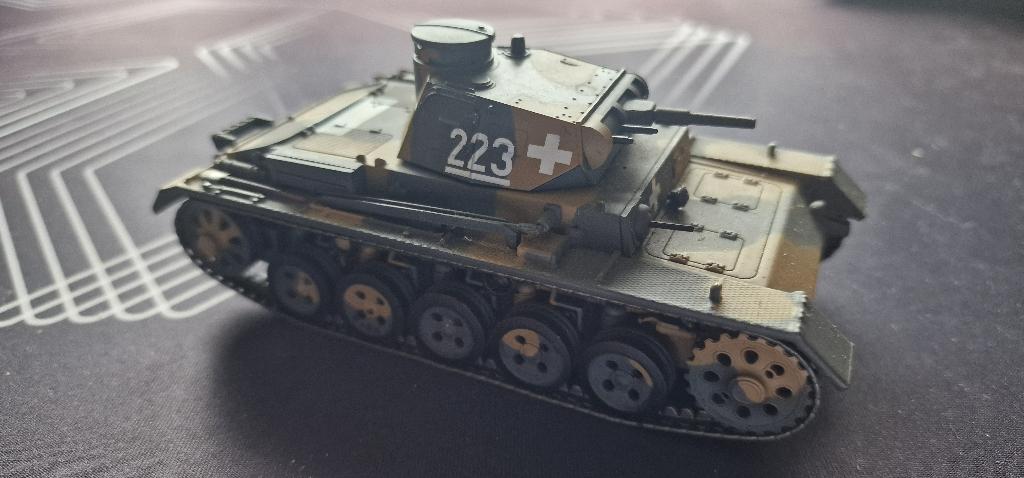 PZ. KPFW.III Ausf. A 1/43 tank, Ophalen of Verzenden, Zo goed als nieuw