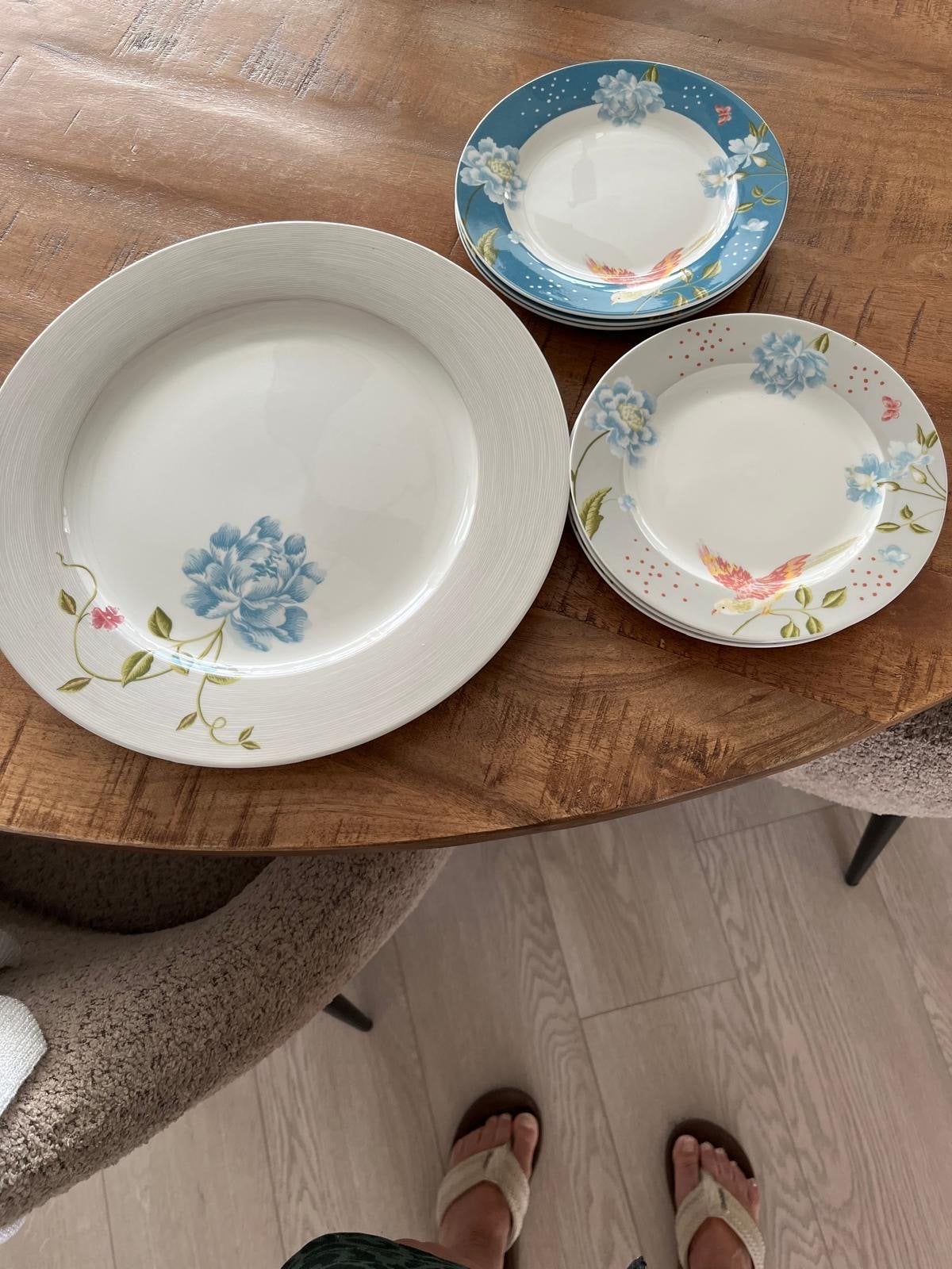 Gebakstel Laura Ashley, Keramiek, Landelijk/Boerenbont, Nieuw, Ophalen of Verzenden