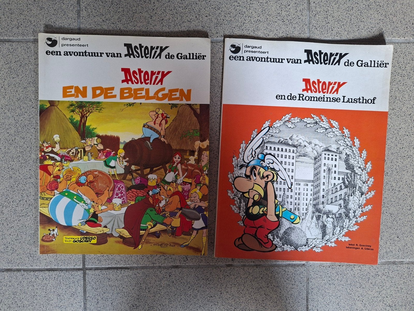 asterix, Meerdere stripboeken, Ophalen of Verzenden, Gelezen