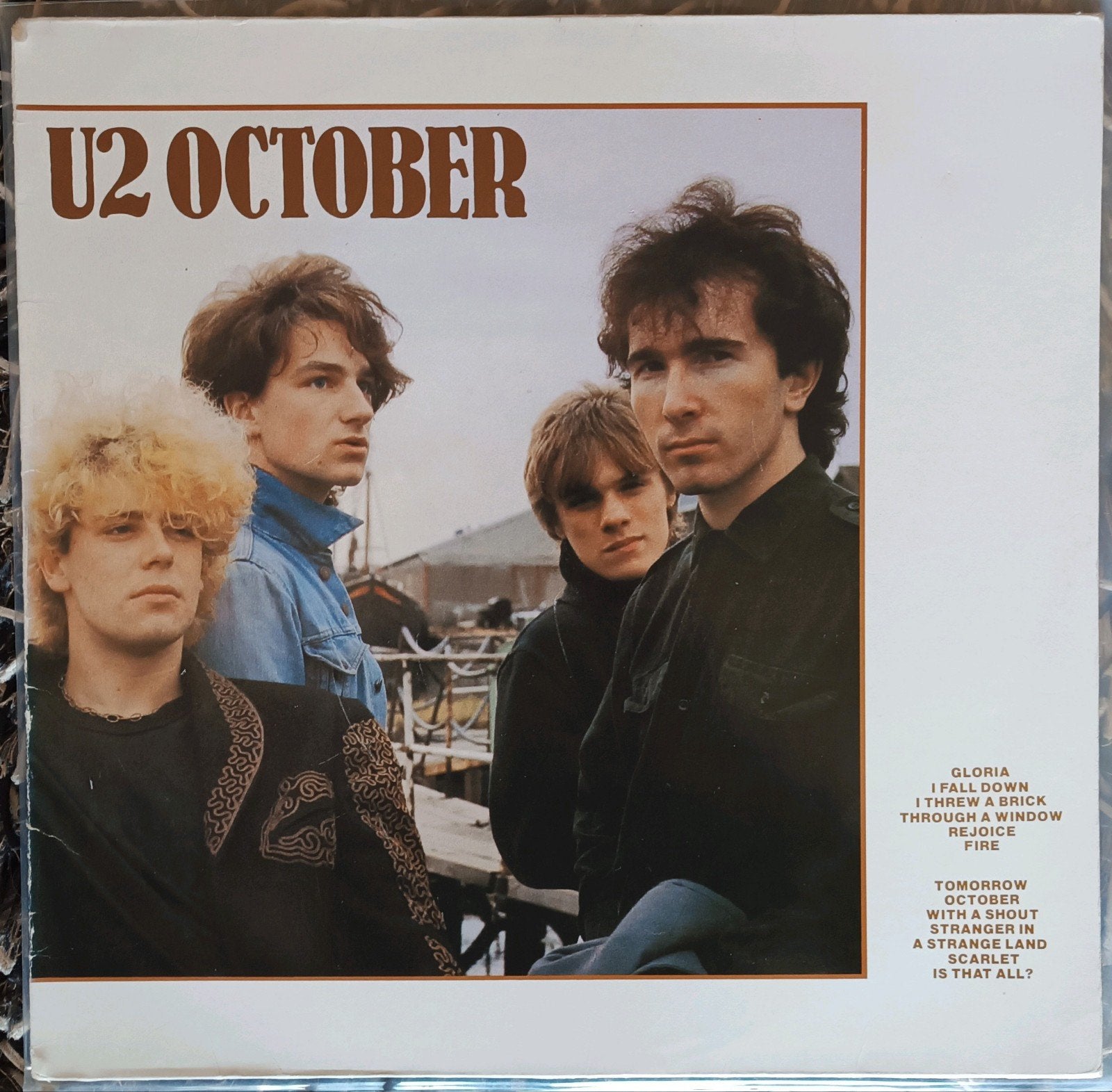 U2 - October LP (1981) - Klassieke Rock Vinyl, Cd's en Dvd's, LP, Gebruikt, Classic Rock, 12 inch