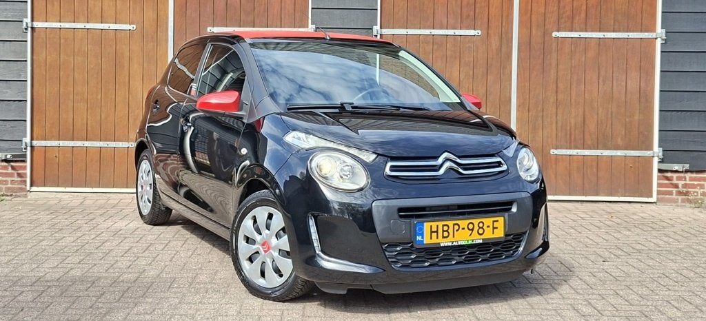 Citroën C1 1.2 AirS Shine | Cabrio | Bluetooth | Stoelverwa, Voorwielaandrijving, Stof, Gebruikt, 1199 cc