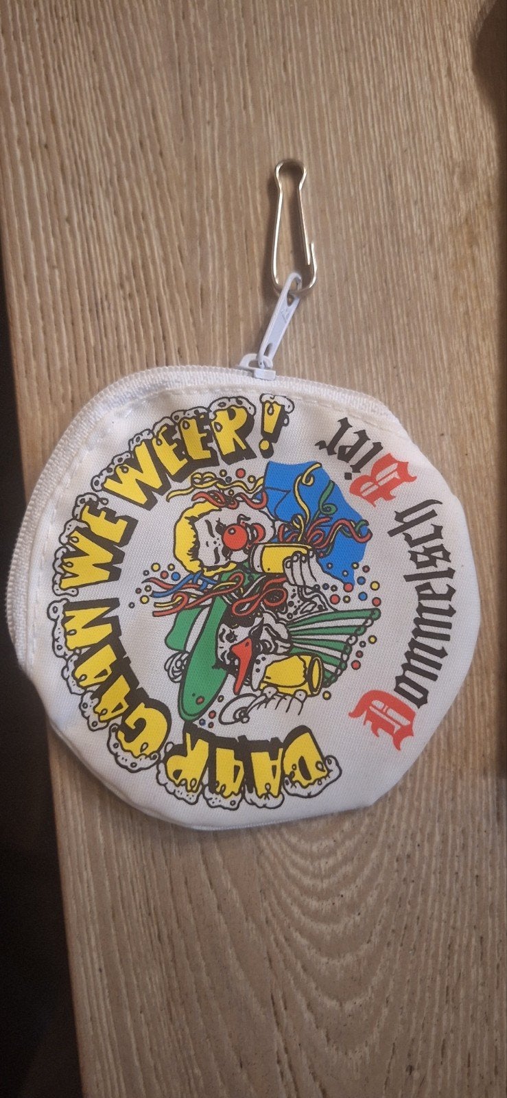 Dommelsch bier tasje portemonnee (7626), Ophalen of Verzenden, Zo goed als nieuw