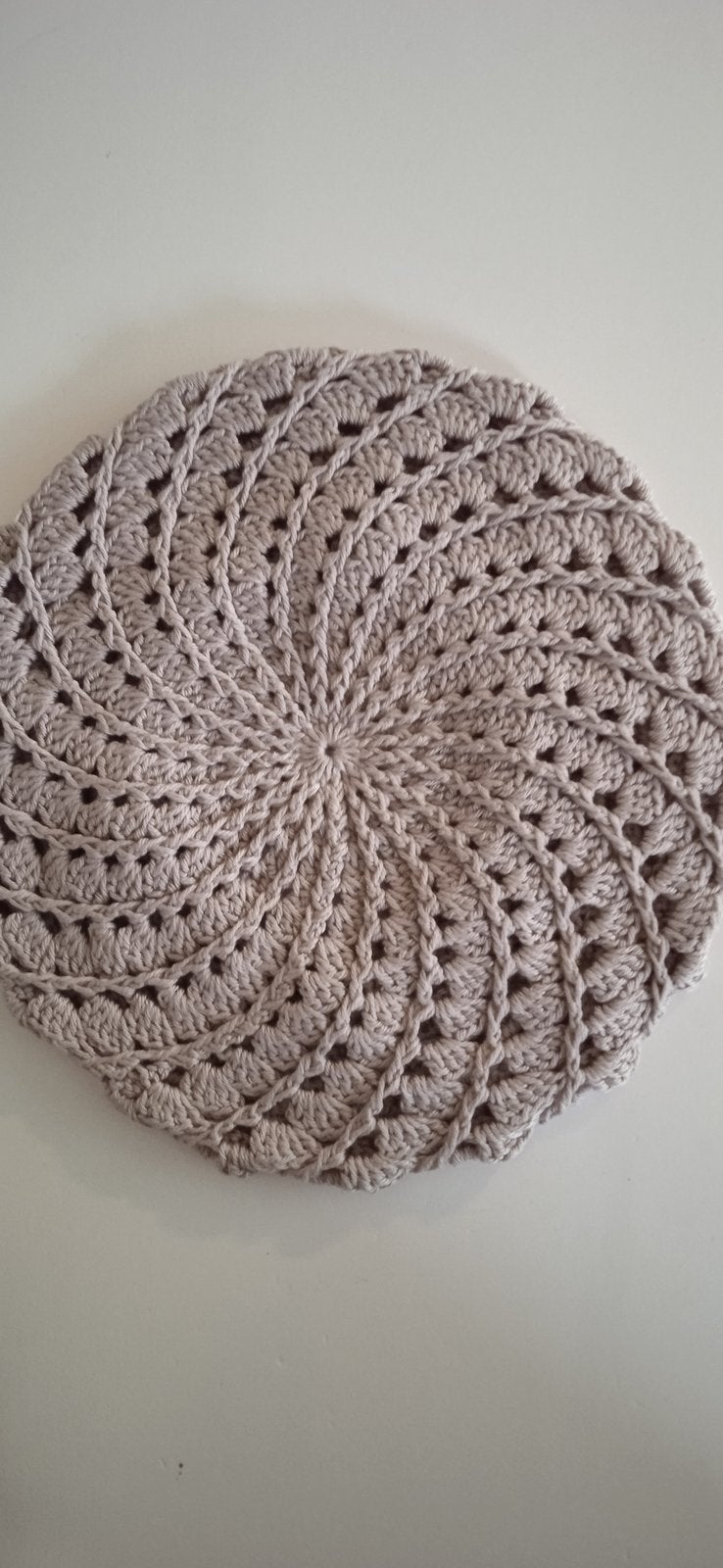 Baret, gehaakt/ de Haakboetiek, Ophalen of Verzenden, Nieuw, 55 cm (S, 6⅞ inch) of minder, Hoed