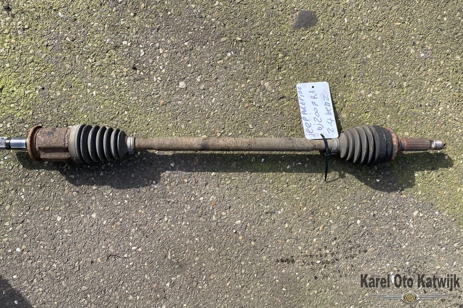 Aandrijfas voorzijde Jeep Patriot 2007 2.4 benzine, Gebruikt, -, -, Ophalen of Verzenden