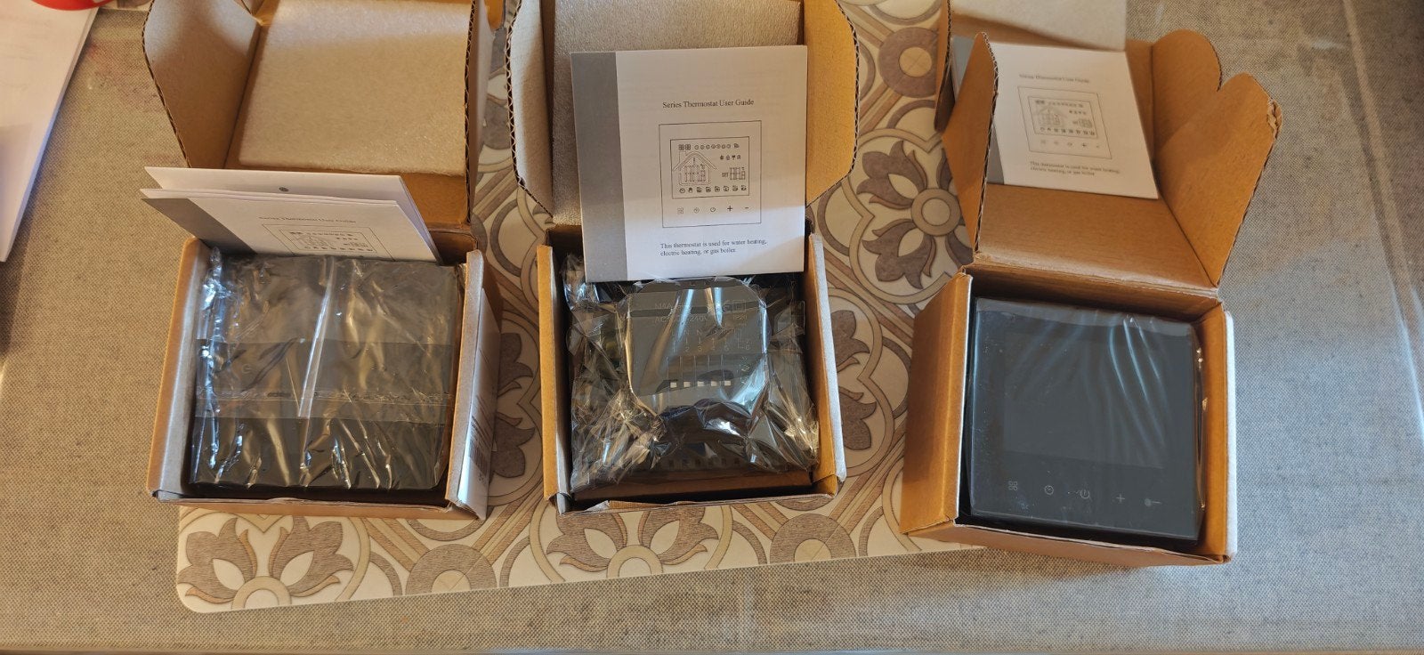 Tuya Wifi Smart Thermostaat 3 stuks, Ophalen of Verzenden, Slimme thermostaat, Nieuw