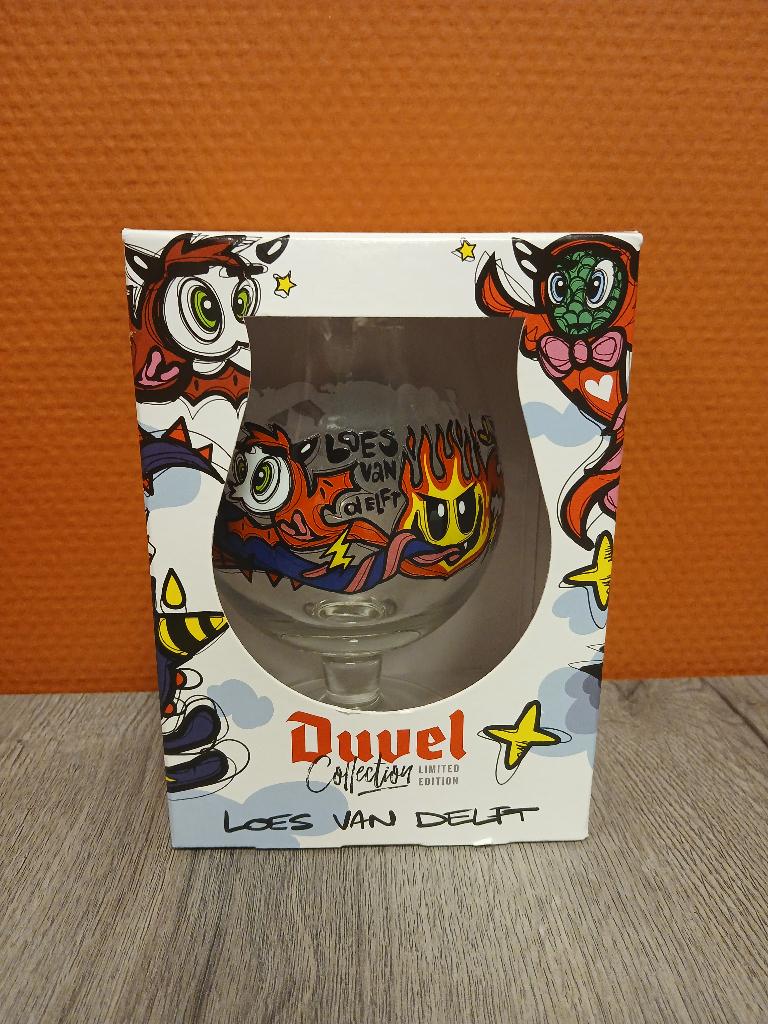 duvel loes van delft, Ophalen of Verzenden, Nieuw, Glas of Glazen, Duvel