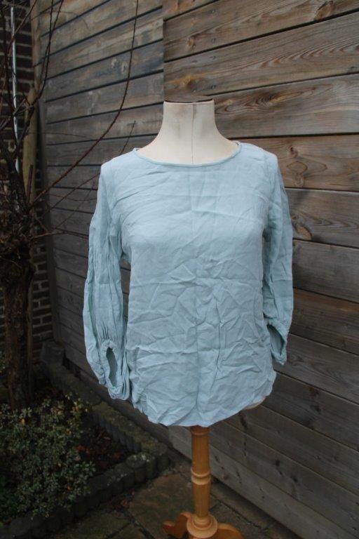 Tuniek licht blauw By Bar mt M/L Vaste prijs, Blauw, Ophalen of Verzenden, Zo goed als nieuw, Maat 38/40 (M)