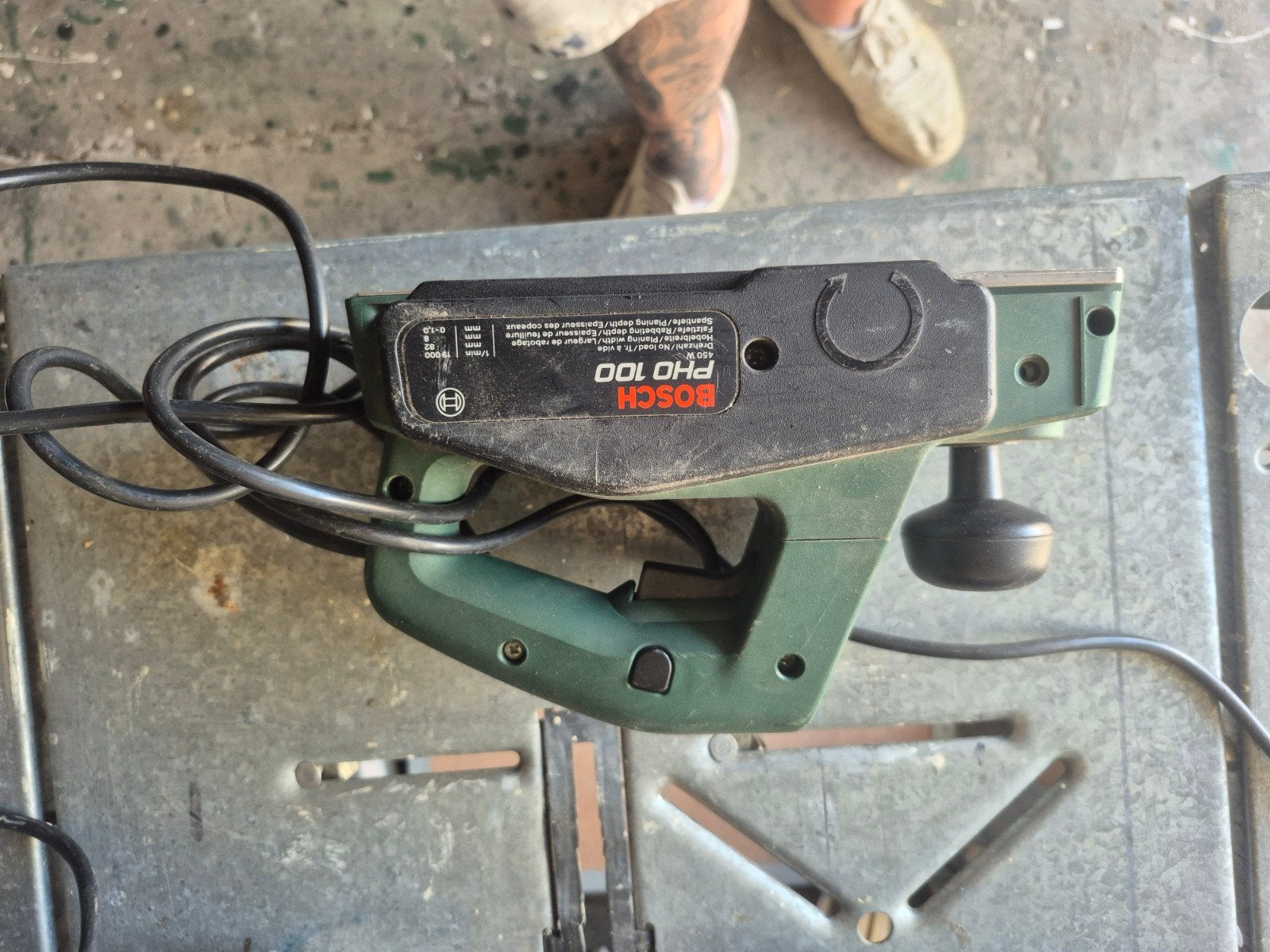 Bosch PHO 100 schaafmachine, Ophalen of Verzenden, Gebruikt