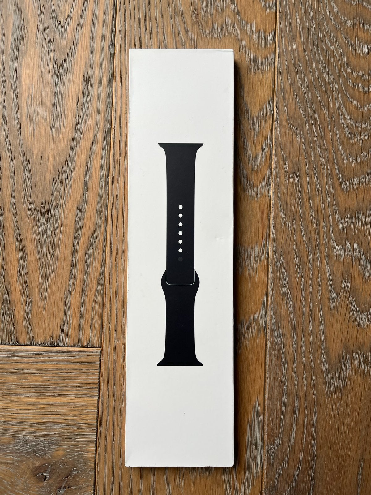 Apple Watch Sport Band - Zwart (42/44/45mm), Overige merken, Kunststof, Polshorloge, Ophalen of Verzenden
