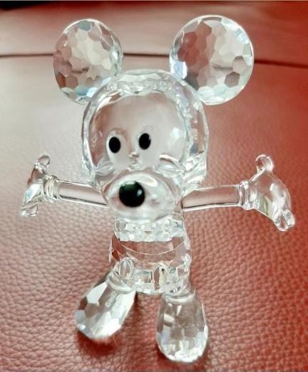 Swarovski Mickey mouse Disney, Ophalen of Verzenden, Zo goed als nieuw, Figuurtje