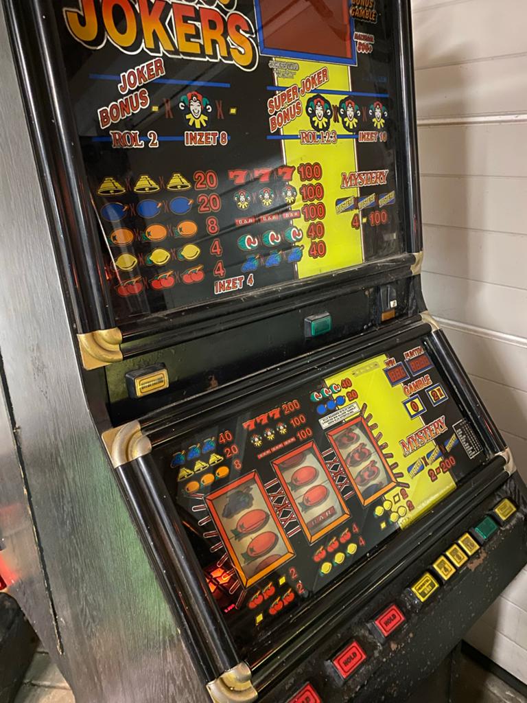 Vintage Jokers fruitautomaat - Werkend, Verzamelen, Automaten | Gokkasten en Fruitautomaten, Overige munten, Ophalen, Gebruikt