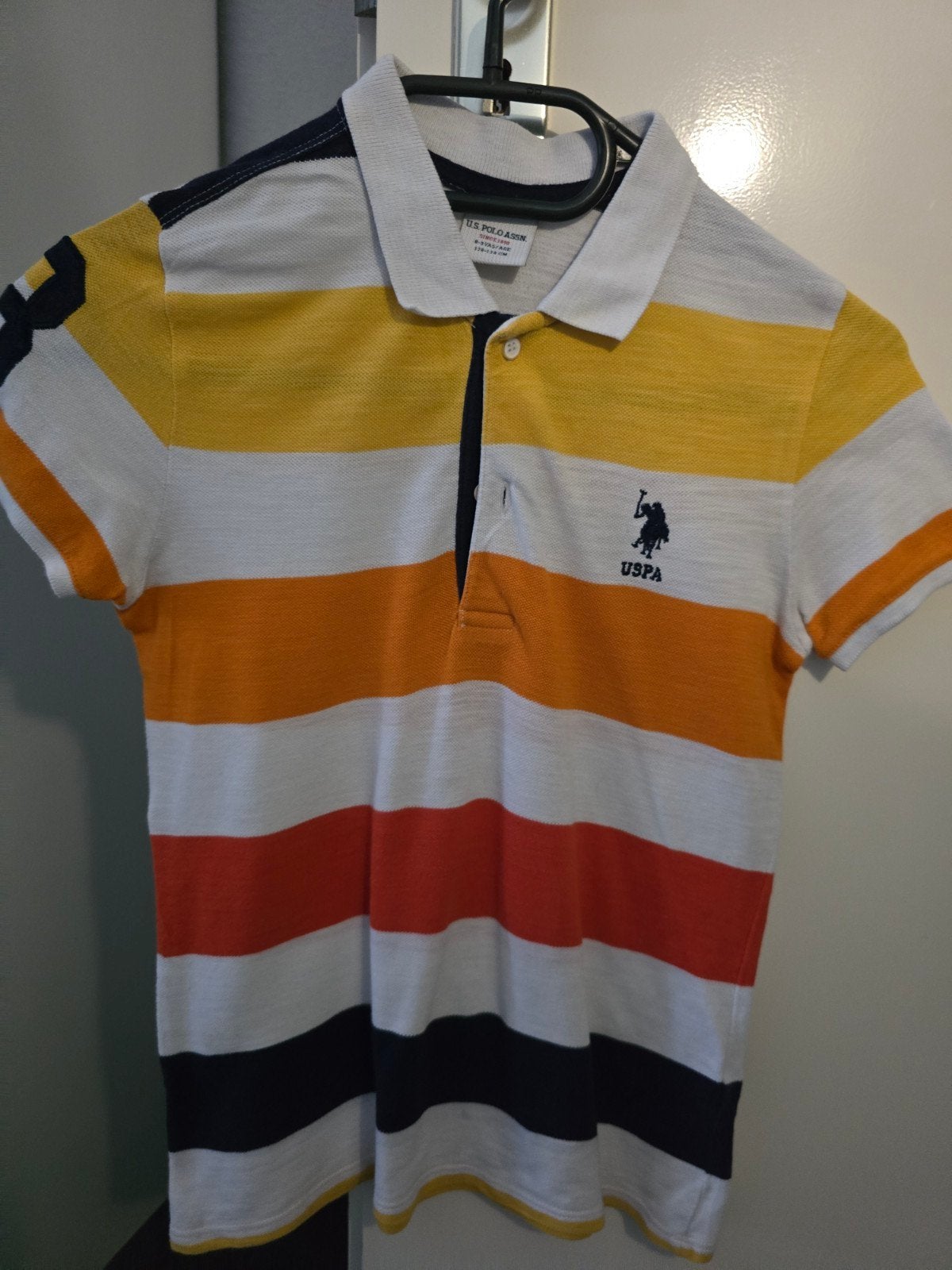 polo tishert (maat 128-134) origineel, Ophalen of Verzenden, Zo goed als nieuw, Jongen, Shirt of Longsleeve