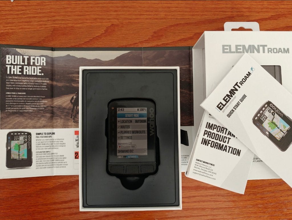 Wahoo ELEMNT ROAM V2, Ophalen of Verzenden, GPS, Zo goed als nieuw