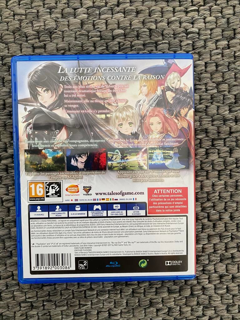 Tales of Berseria PS4, Ophalen of Verzenden, Gebruikt, Zonder controller, Met games