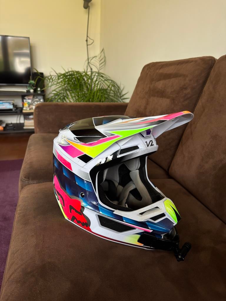 Fox V2 MVRS helm maat M, Overige merken, M, Offroadhelm, Ophalen of Verzenden