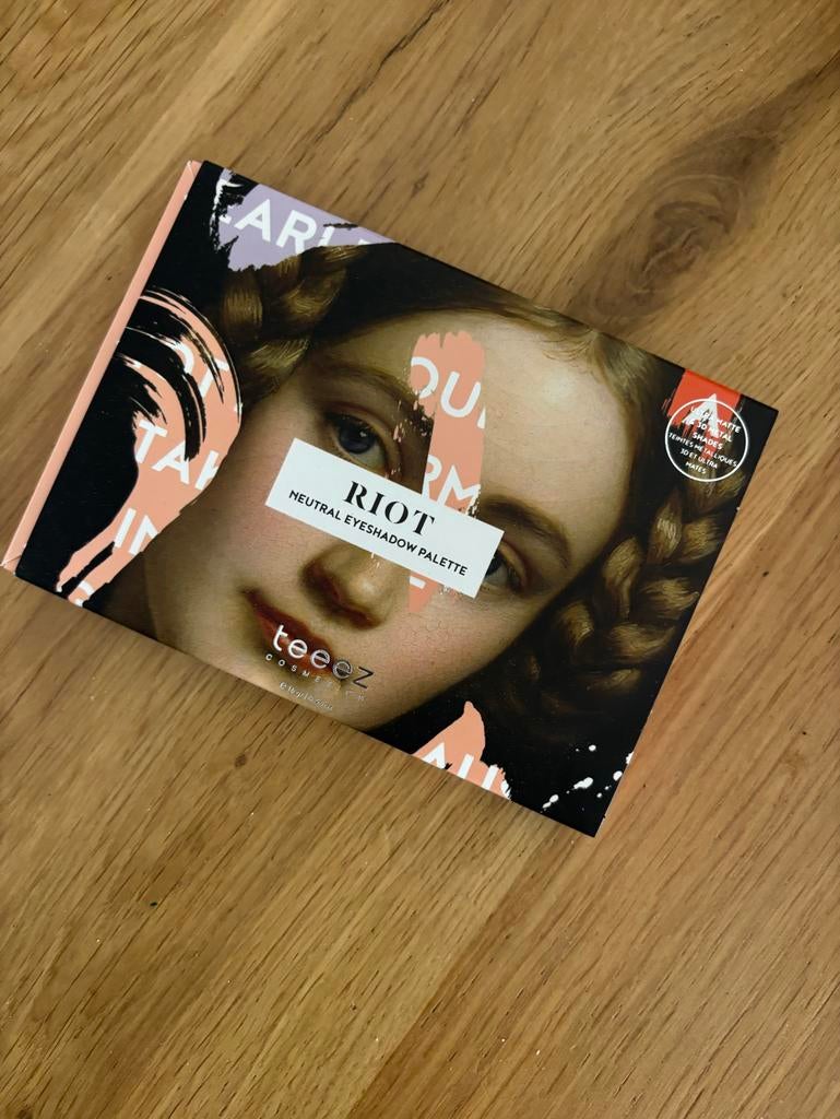 TEEZE Cosmetics Riot Neutral Eyeshadow Palette, Nieuw, Ophalen of Verzenden, Make-up, Overige kleuren