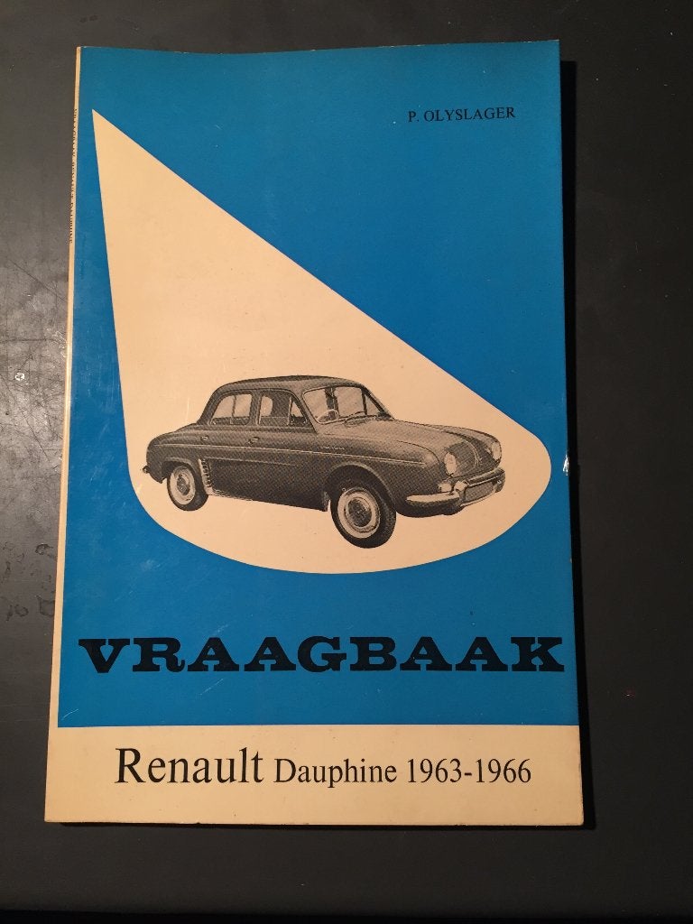 Vraagbaak Renault Dauphine 1963-1966, Ophalen