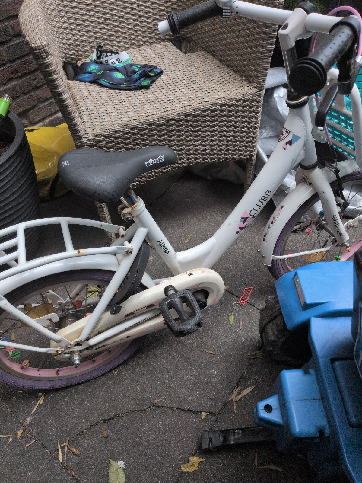 kinder fiets meisjes.., Ophalen, Gebruikt, 20 inch