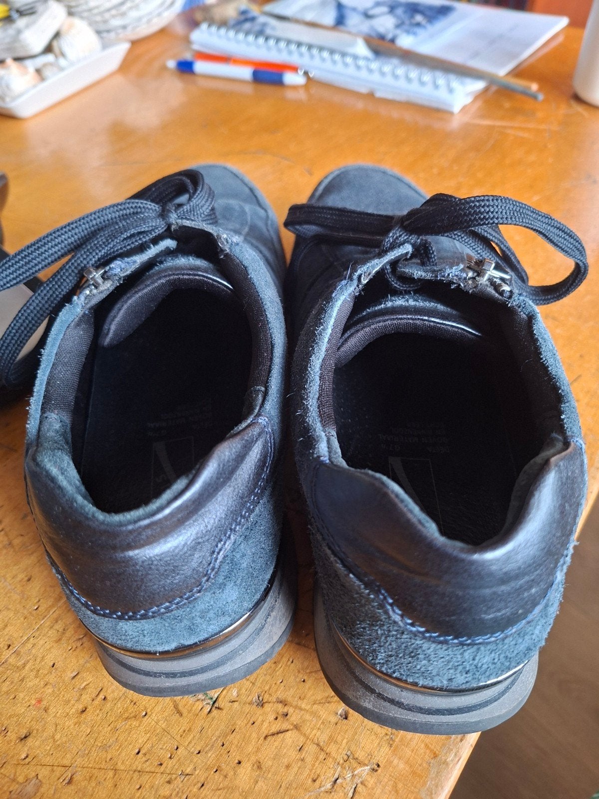 Medicus donkerblauwe suède schoenen, maat 7, Schoenen met lage hakken, Medicus, Blauw, Ophalen of Verzenden