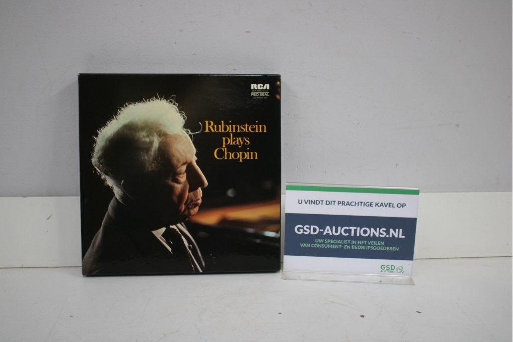 Vinylboxset van Rubinstein plays Chopin, Ophalen of Verzenden