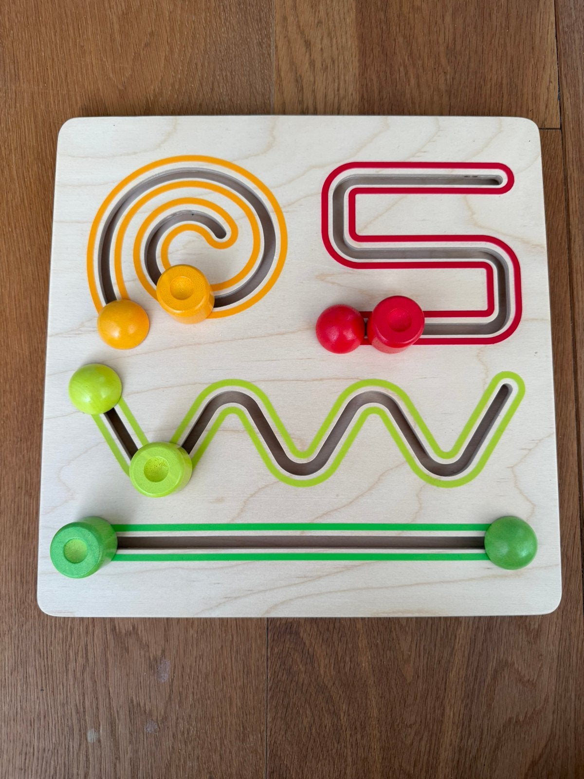 Engelhart schuifspel voor baby / dreumes, Ophalen, Zo goed als nieuw