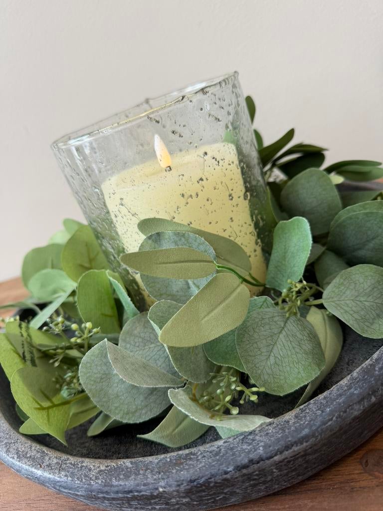 Eucalyptus kunst krans, -, -, Nieuw, Ophalen of Verzenden