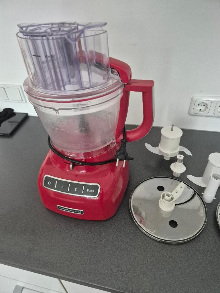 KitchenAid Foodprocessor, Ophalen of Verzenden, Gebruikt, 3 snelheden of meer