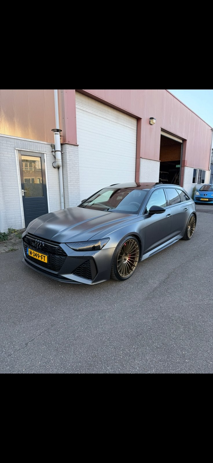 22inch 5x112 Rs6/Rs7 set compleet BC Forged, Auto-onderdelen, Ophalen, Gebruikt, 285 mm, Banden en Velgen