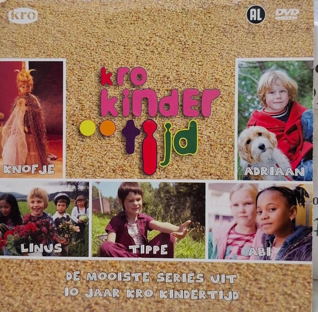 KRO Kindertijd De mooiste series uit 10 jaar DVD krasvrij