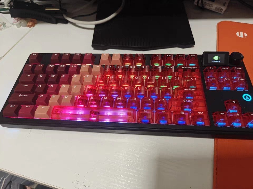 Mechanisch Toetsenbord RGB Hotswap - Multi-connectiviteit, Computers en Software, Ophalen of Verzenden, Draadloos, Qwerty, Nieuw