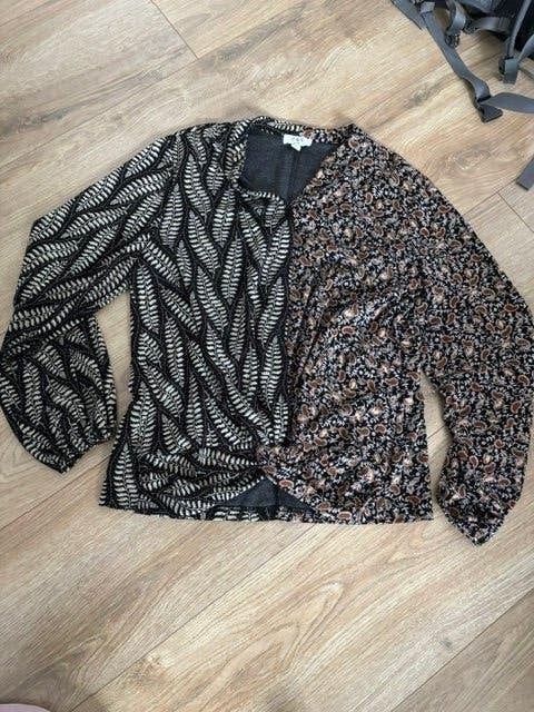 Leuke aparte blouse van C&S, C&S, Ophalen of Verzenden, Zo goed als nieuw, Maat 42/44 (L)