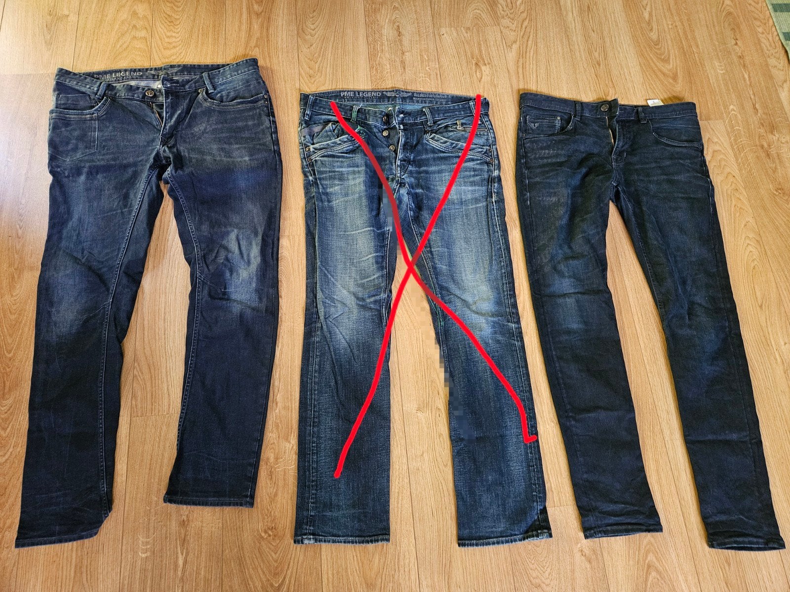 PME Legend Jeans W38/L36 - 2 stuks, Ophalen, W36 - W38 (confectie 52/54), Blauw, PME Legend