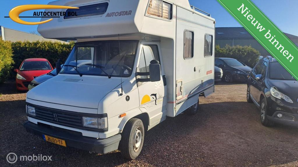 Peugeot 290 G22 COMPACTE KAMPEERAUTO Benzine!, Overige merken, Alkoof, Tot en met 2, Autostar