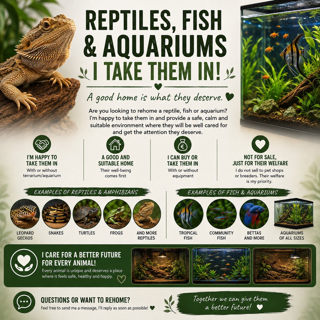 Reptielen, Vissen, Aquaria & Terrarium Opvang, Ophalen of Verzenden, Zo goed als nieuw