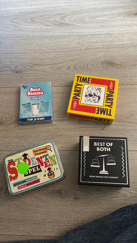 Spelletjes, Hobby en Vrije tijd, Gezelschapsspellen | Bordspellen, Gebruikt, Drie of vier spelers, Ophalen