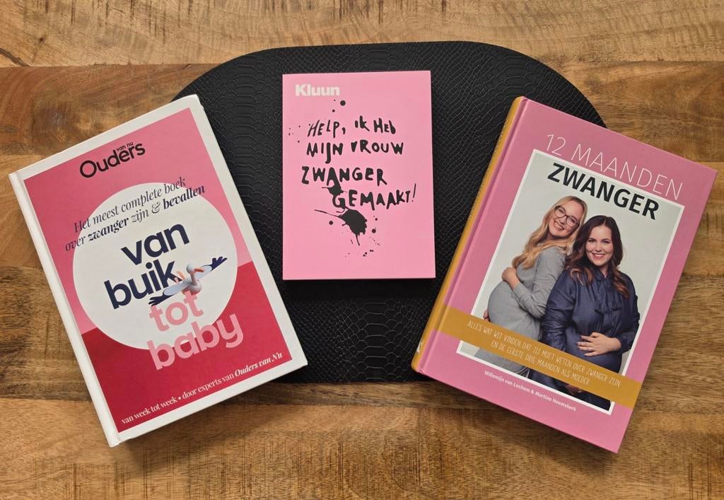 Boeken over zwangerschap en bevalling, Boeken, Zwangerschap en Opvoeding, Ophalen, Zo goed als nieuw, Zwangerschap en Bevalling
