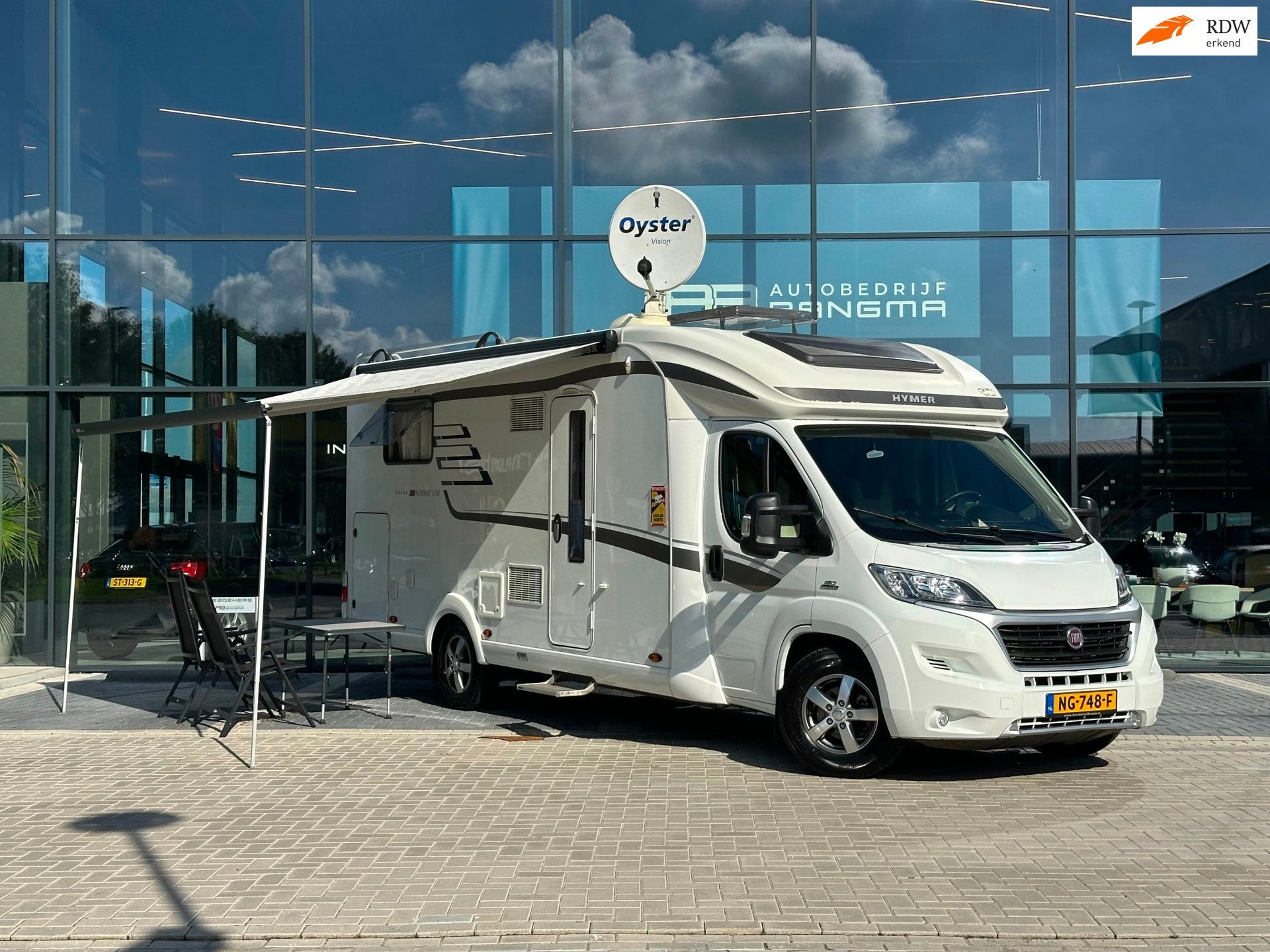 Hymer Eriba T 698 CL HYMERTRAMP T698 CL AUTOMAAT|AIRCO|TREKH, Automaat, ESP-stabiliteitscontrole, Bedrijf, Diesel