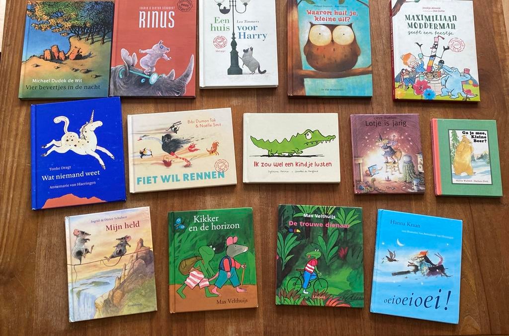Pakket van 14 bekende prentenboeken klein formaat hardcover, Boeken, Prentenboeken en Plaatjesalbums, Ophalen of Verzenden, Zo goed als nieuw