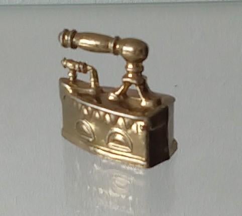 letterbak miniatuur messing, volgnr 14, Huis en Inrichting, Woonaccessoires | Wanddecoraties, Ophalen of Verzenden, Zo goed als nieuw