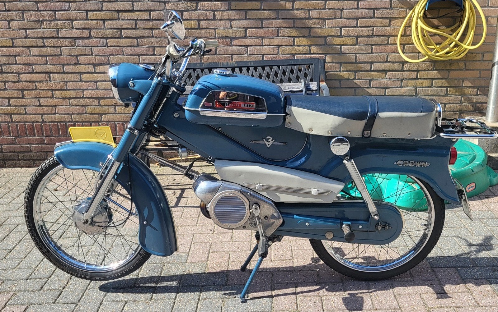 Hele mooie Batavus RAP CROWN  Oldtimer Bromfiets, Fietsen en Brommers, Brommers | Oldtimers, Ophalen of Verzenden, Maximaal 45 km/u