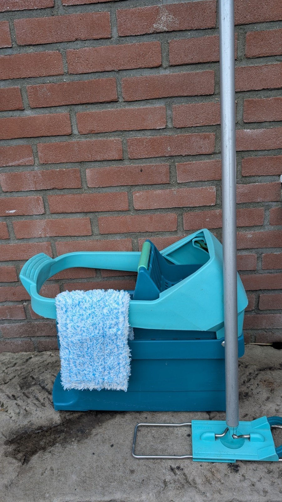 Leifheit emmer met dweilstok, Ophalen, Dweilemmer, -bak, of -wagen