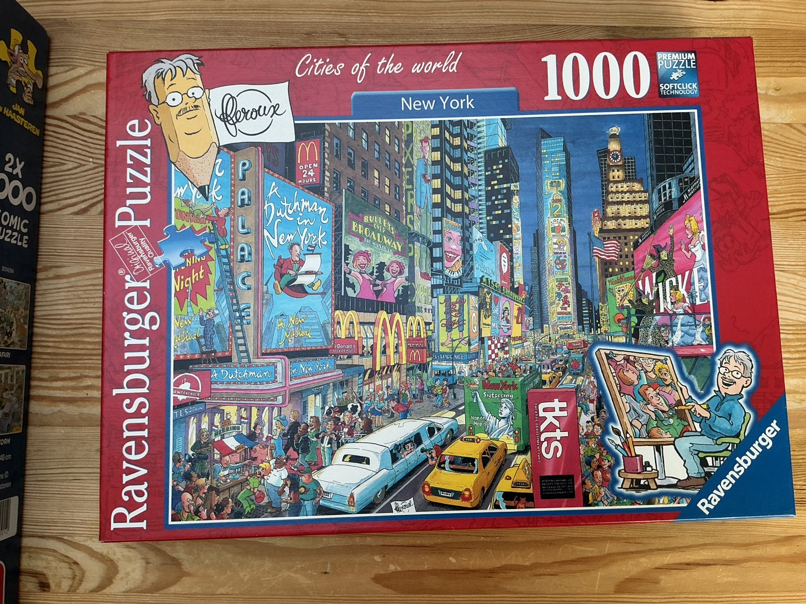 Ravensburger legpuzzel New York 1000 stukjes), Hobby en Vrije tijd, Denksport en Puzzels, Ophalen, 500 t/m 1500 stukjes, Zo goed als nieuw