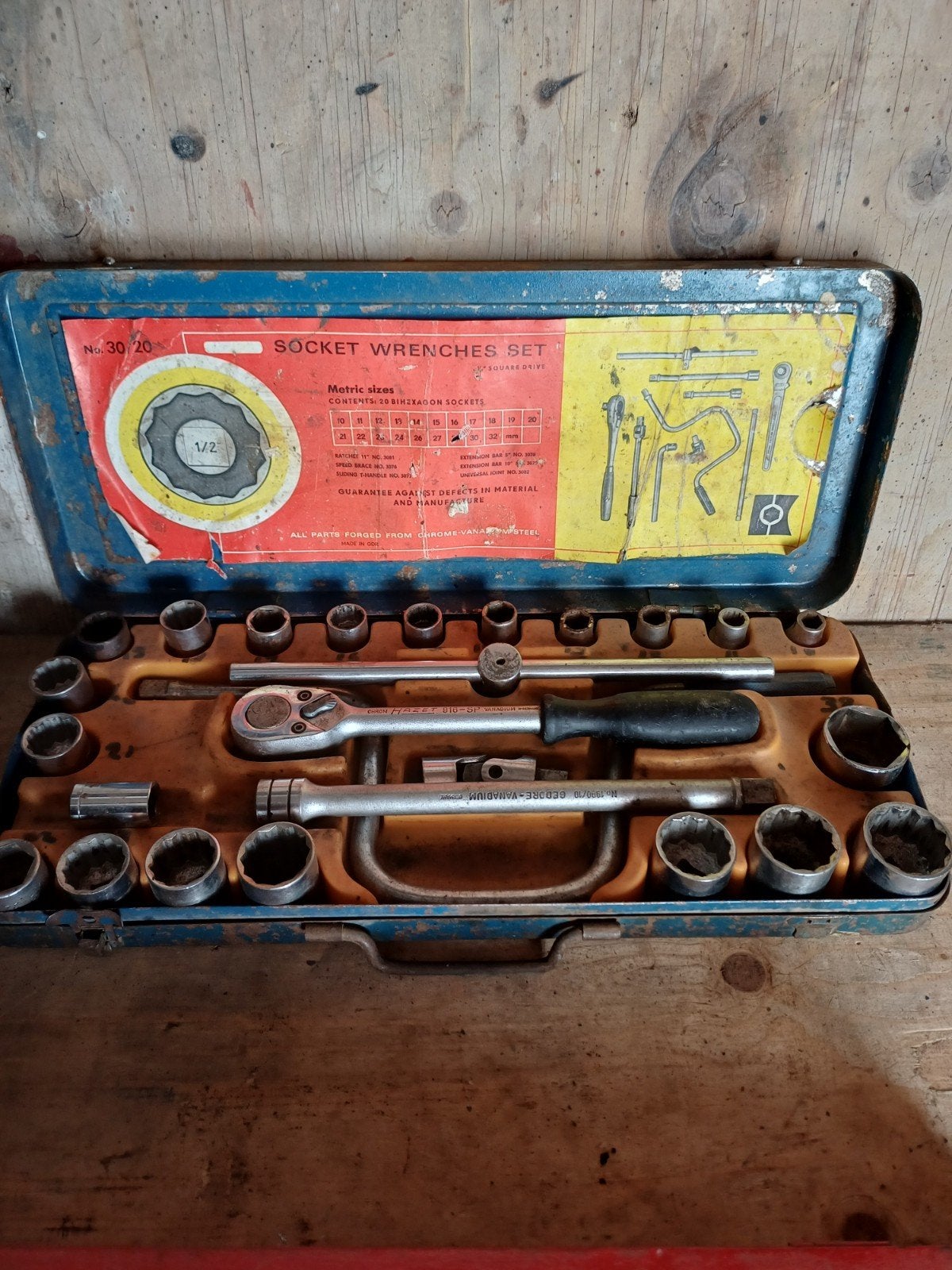 Doppen doos 10 t/m 32, Ophalen