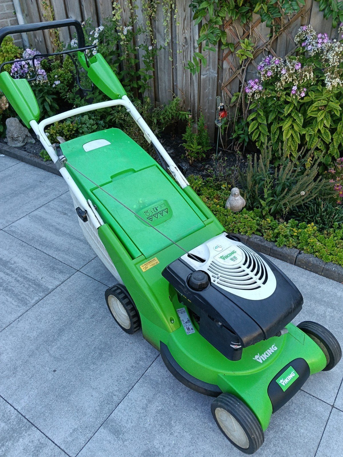 Grasmaaier benzine, VIKING MB545.0 T, met aandrijving, Ophalen, Gebruikt, Opvangbak, Benzine-grasmaaier