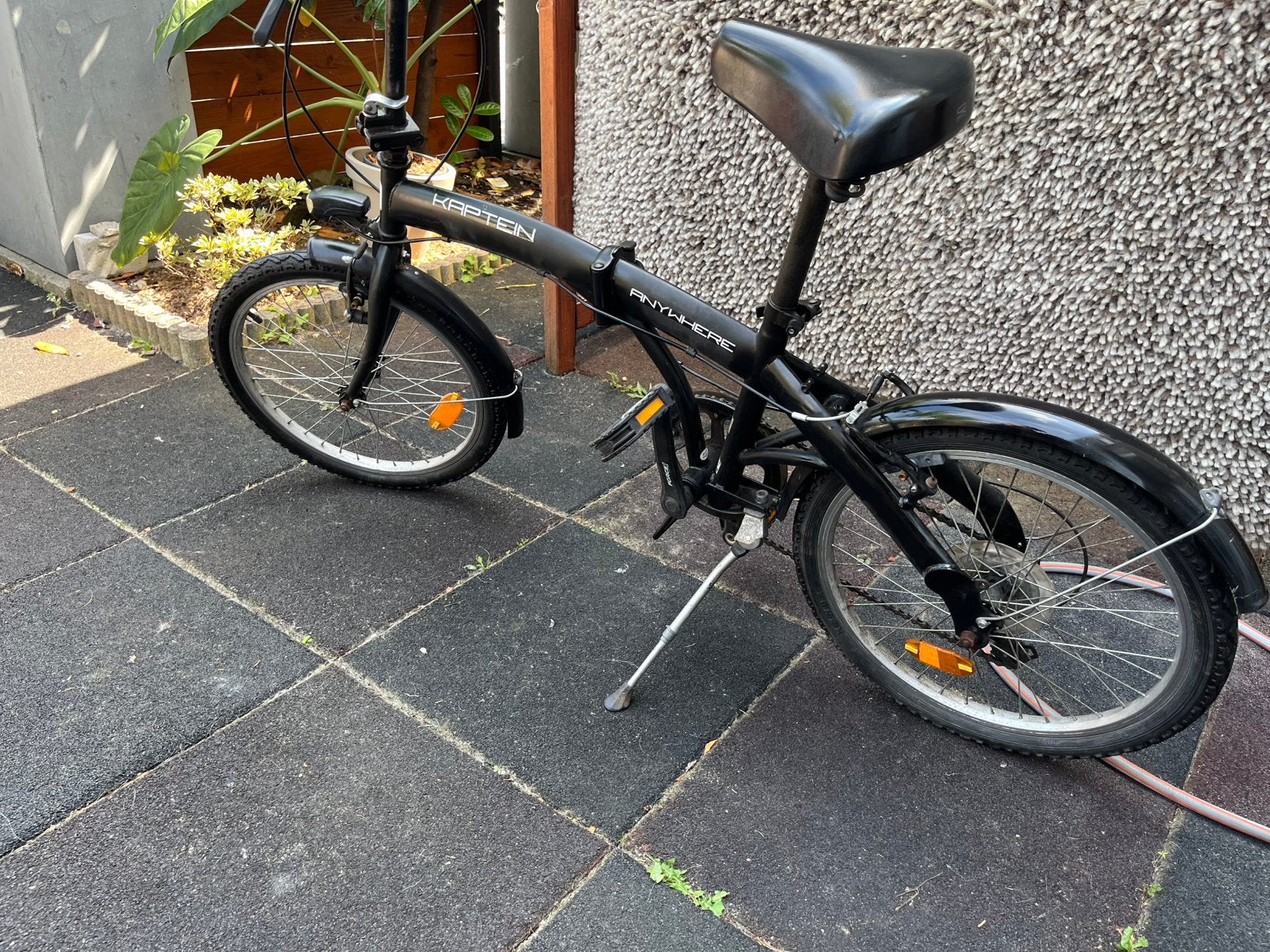 Vouw fietsen, Ophalen, Gebruikt