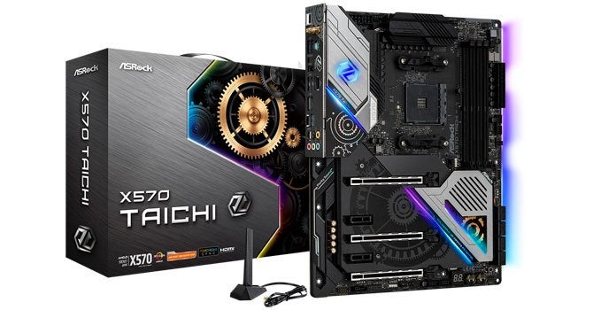 Upgrade Kit Combo( 5700x3d met x570 taichi en 16gb ddr4), Ophalen, Zo goed als nieuw, DDR4
