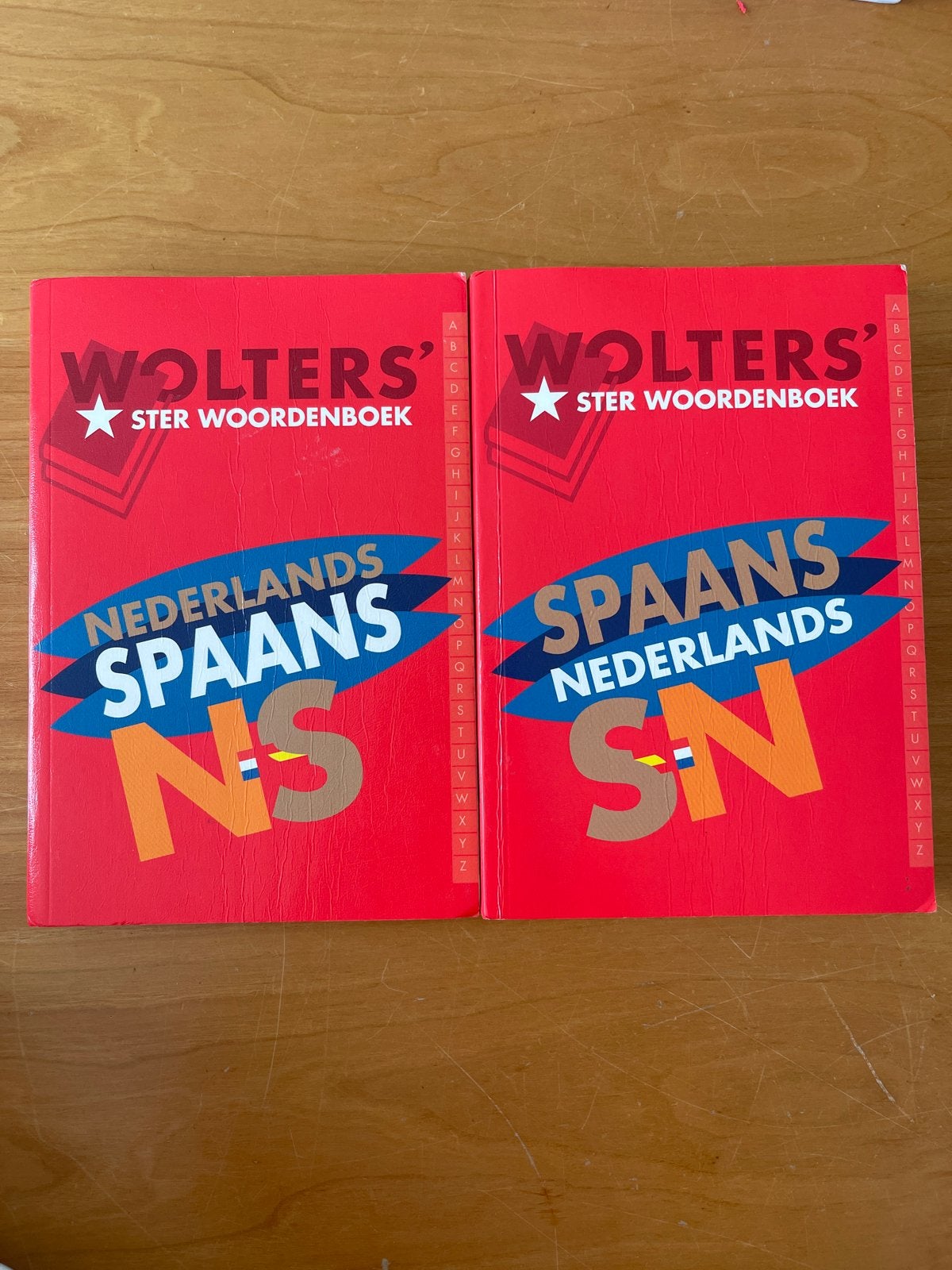 Wolters Ster Woordenboek: Nederlands-Spaans & Spaans-Nederla, Ophalen of Verzenden, Zo goed als nieuw, Non-fictie