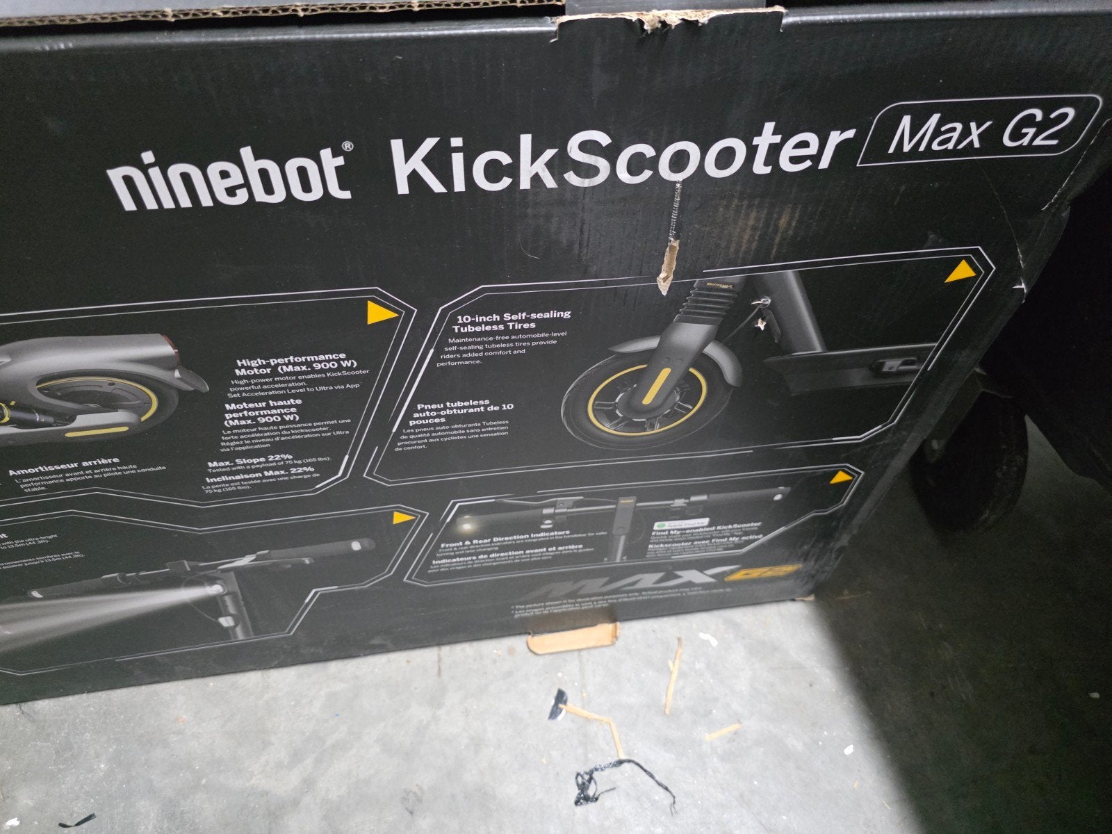 Ninebot KickScooter Max G2 - Nieuw in doos, Fietsen en Brommers, Steps, Ophalen of Verzenden