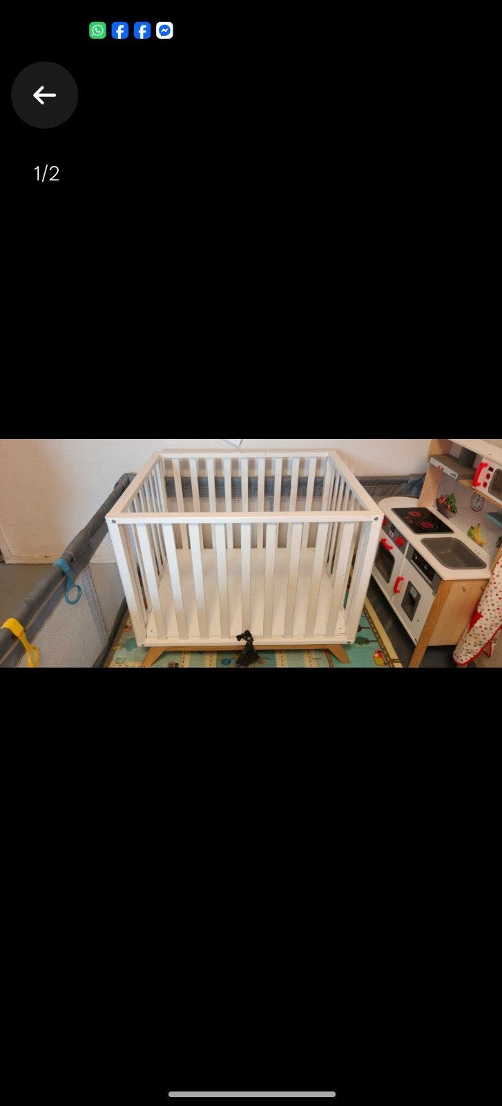 Bopita Box - Wit, Kinderen en Baby's, Boxen, Ophalen, Gebruikt, Vierkant