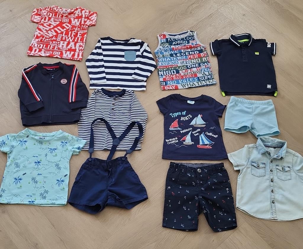 Kledingpakket jongenskleding maat 80, Ophalen of Verzenden, Zo goed als nieuw, Hema, Jongen